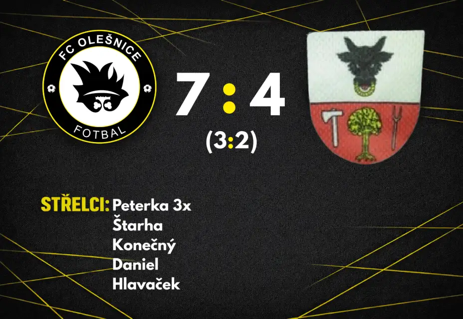 V improvizované sestavě jsme herně nepřesvědčili, přesto s Ujčovem vítězíme 7:4