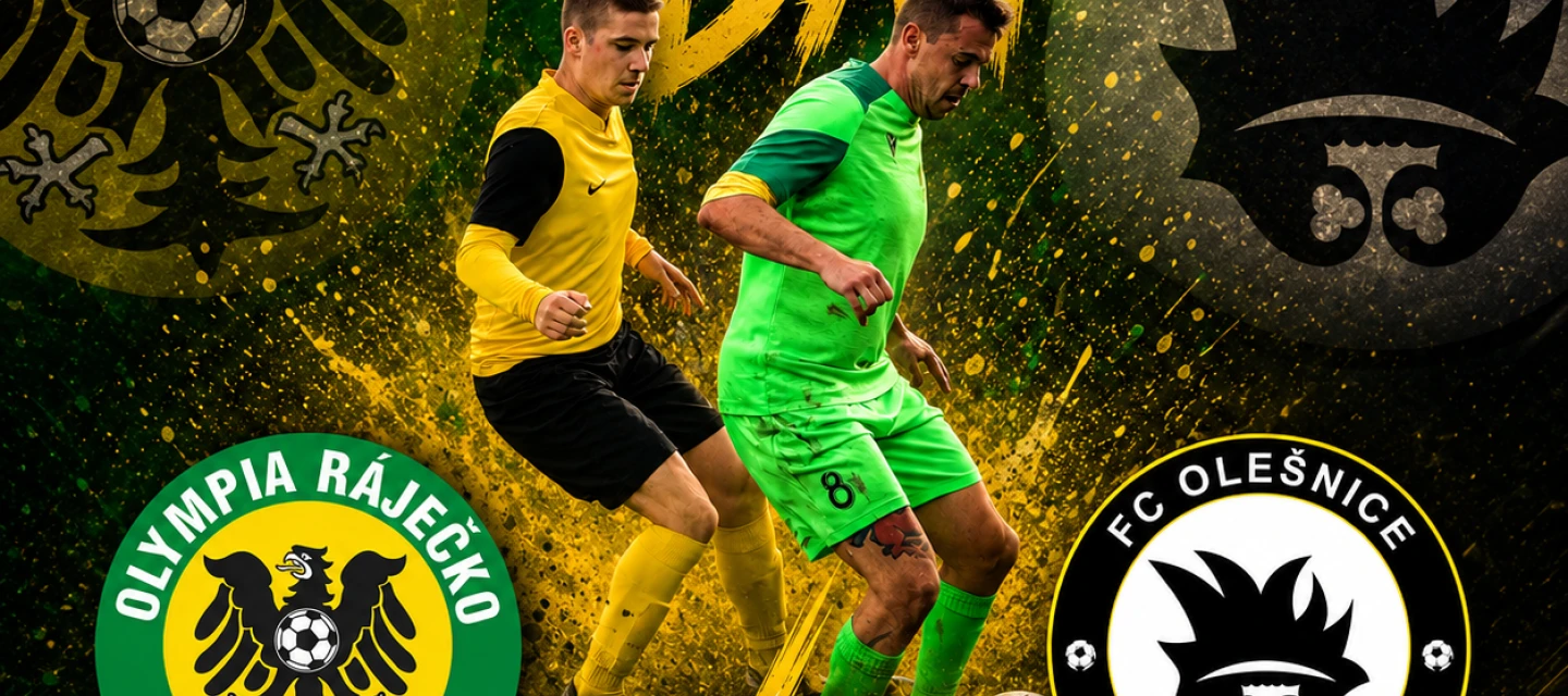 POZVÁNKA | Olešnici čeká v rámci anglického týdne náročný duel v Ráječku