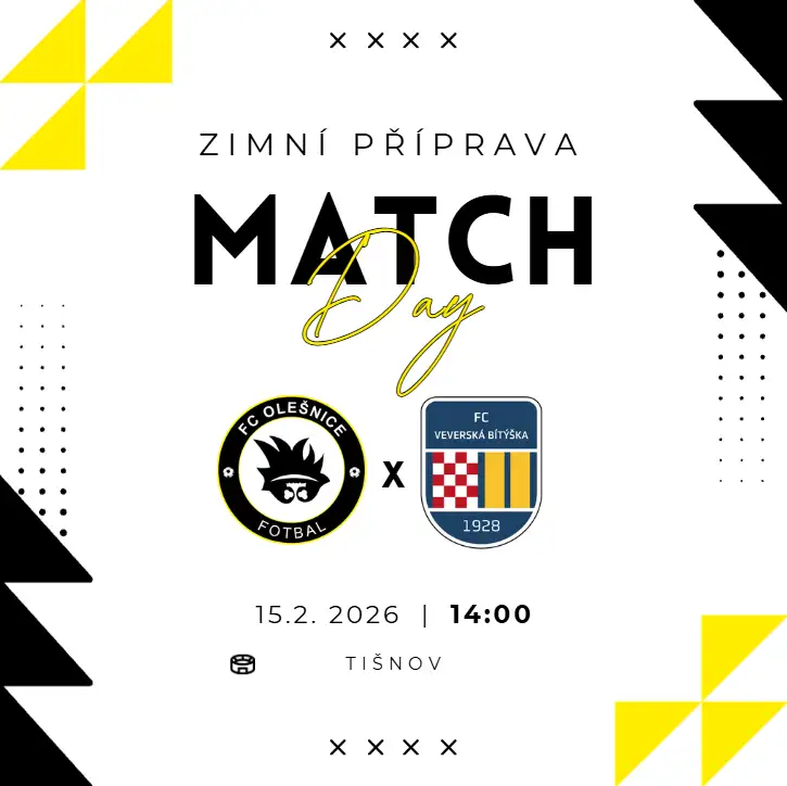 POZVÁNKA | Po dlouhé zimní pauze tu máme opět match day!