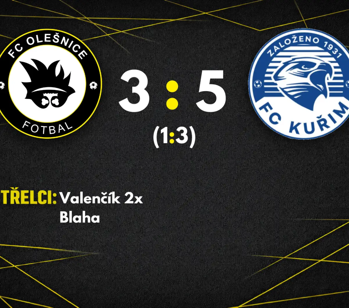 V přípravě poprvé prohráváme