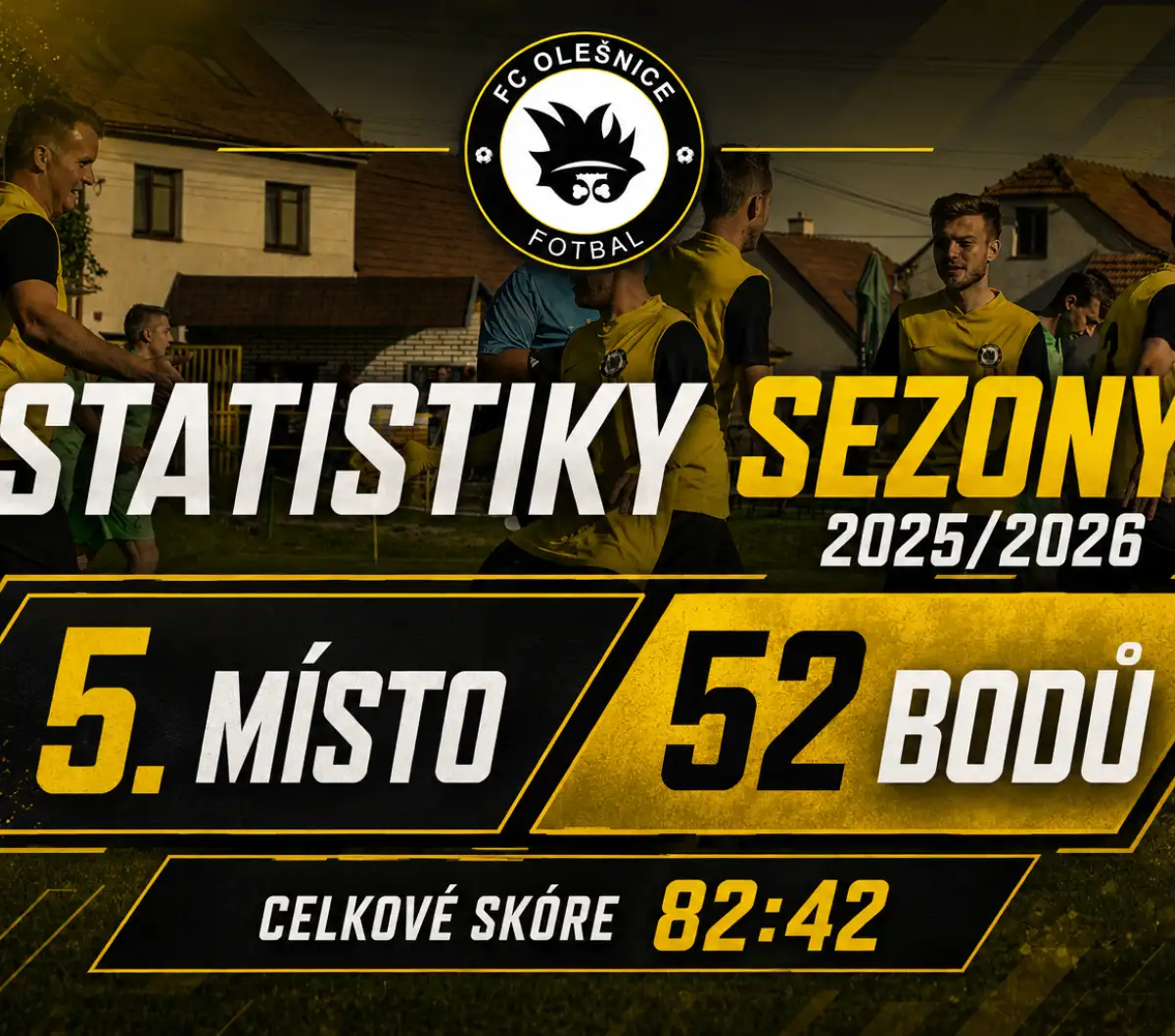 STATISTIKY SEZONY 2025/2026