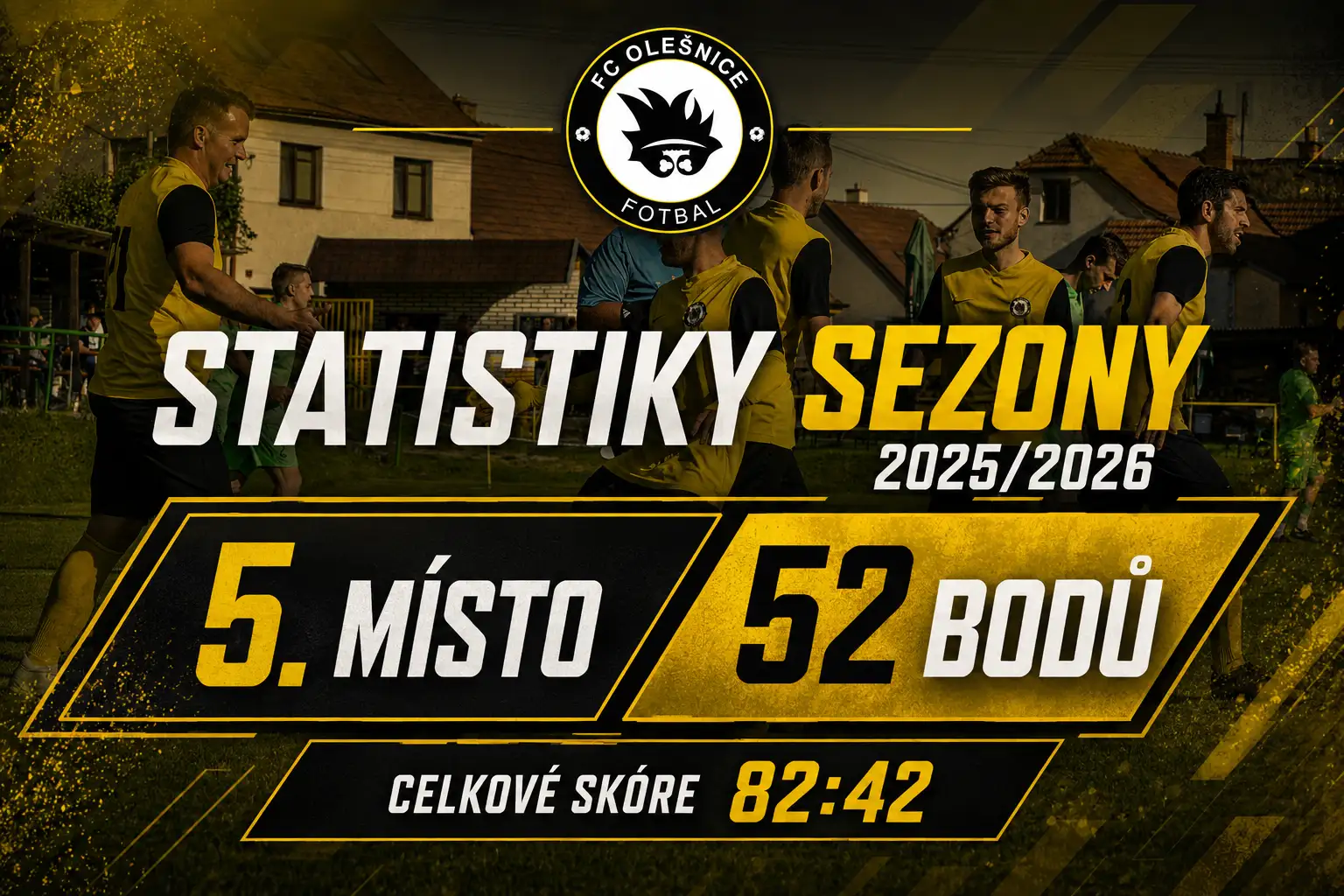 STATISTIKY SEZONY 2025/2026