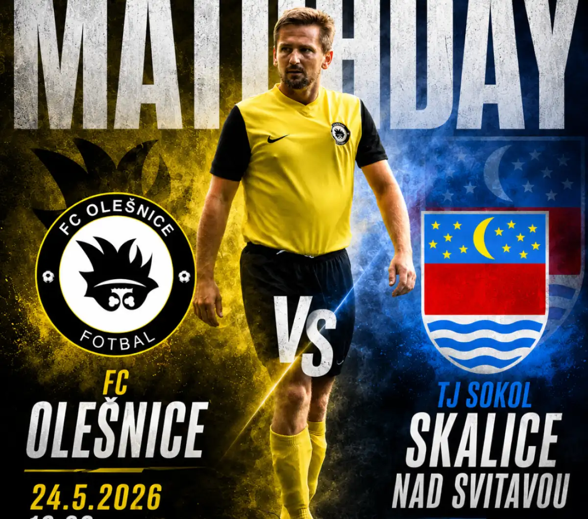 POZVÁNKA |  Olešnické fotbalisty čeká anglický týden